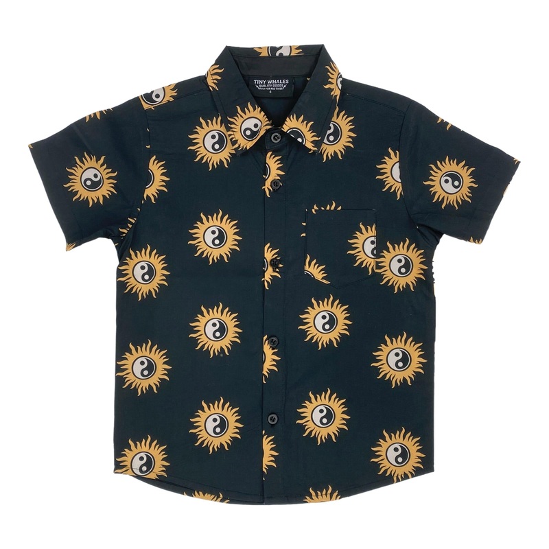 Sol Button Up – Black/Multi