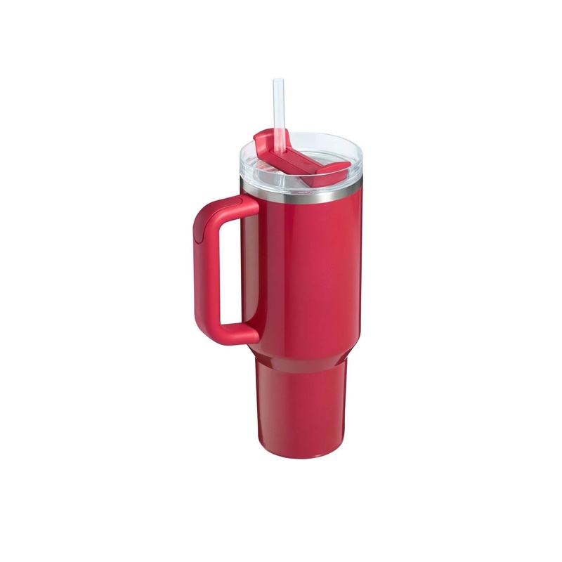 40 oz Stainless Steel H2.0 FlowState Quencher Tumbler Red