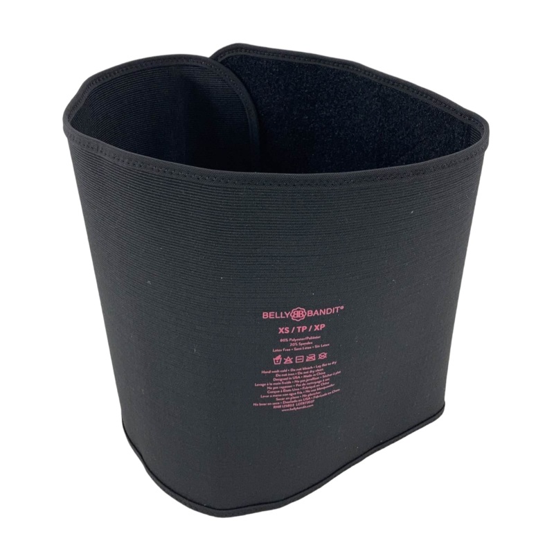 Belly Bandit Original Belly Wrap, Black, X-Small (28-32)