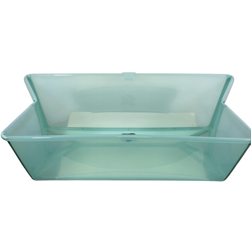 Stokke Flexi Bath Foldable Baby Bathtub, Soft Mint, XLarge