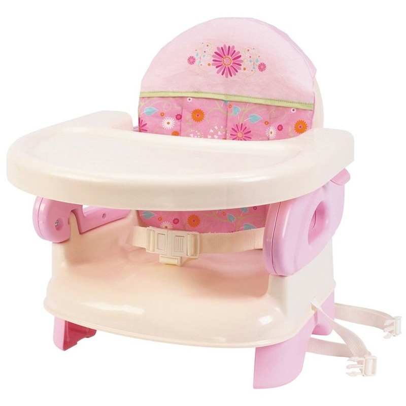 Summer Infant Deluxe Comfort Portable Booster Chair – Pink