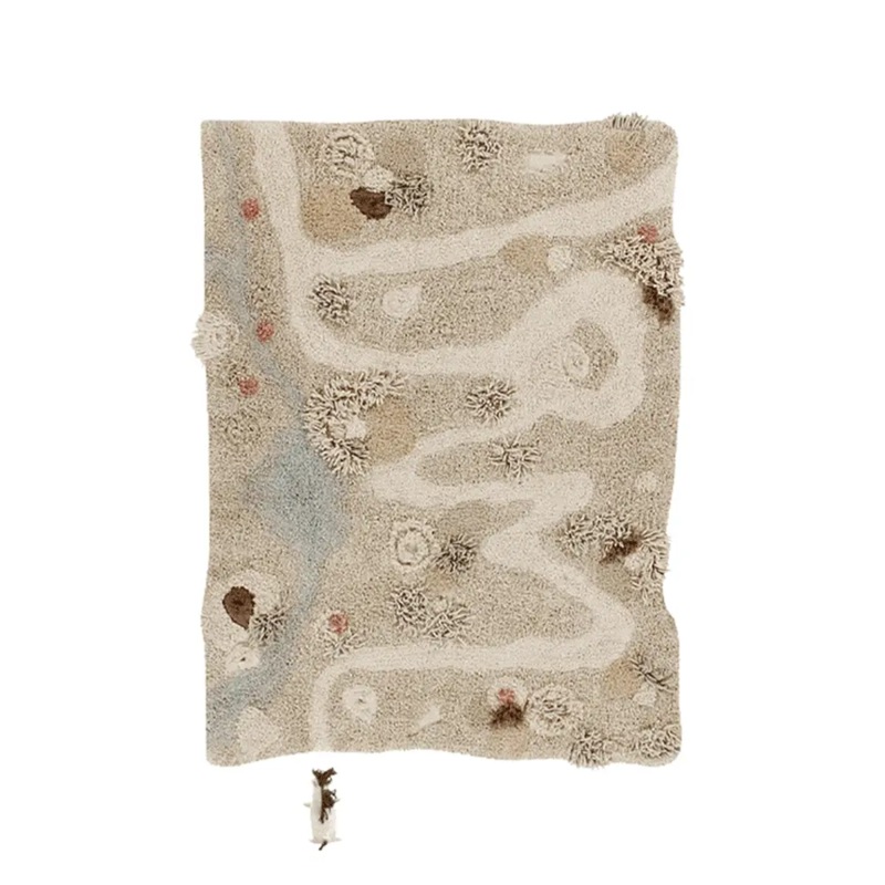 Washable Play Rug Path of Nature