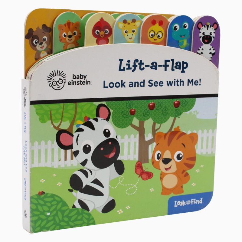 Baby Einstein – Look and See with Me! Lift-a-Flap Look and See with Me! Board Book