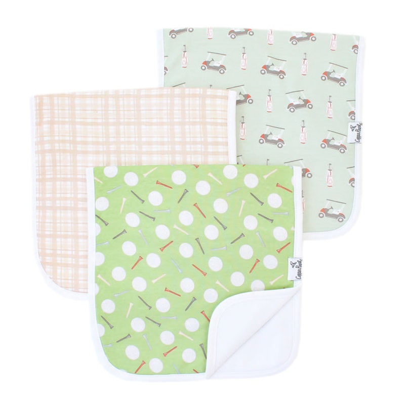Copper Pearl Premium Burp  Cloths | Bogey