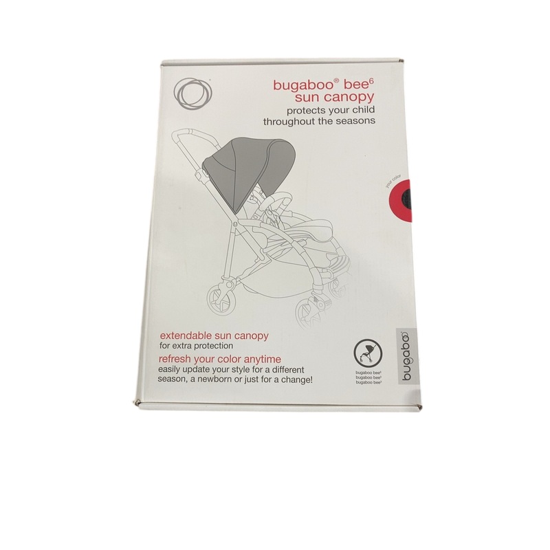 Bugaboo Bee 6 Sun Canopy, Red