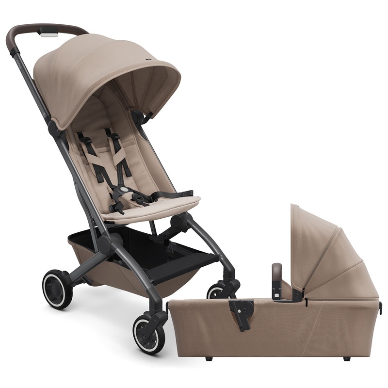 Joolz Aer Lightweight Compact Stroller + Bassinet Bundle – Lovely Taupe