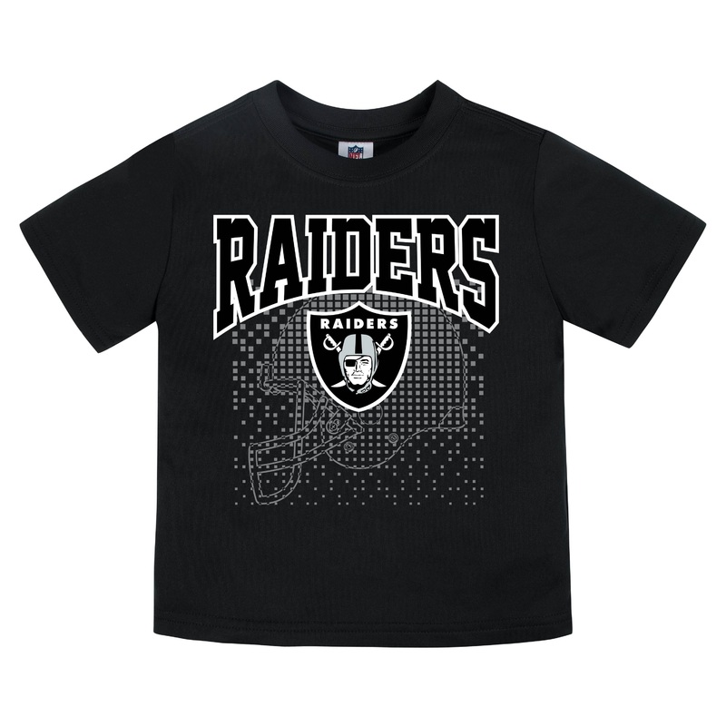 Las Vegas Raiders Boys Short Sleeve Tee Shirt