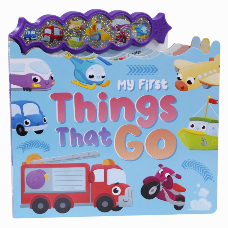 Sparkly Button Sound Book: My First Things That Go  Hear the VROOMs and BEEPs