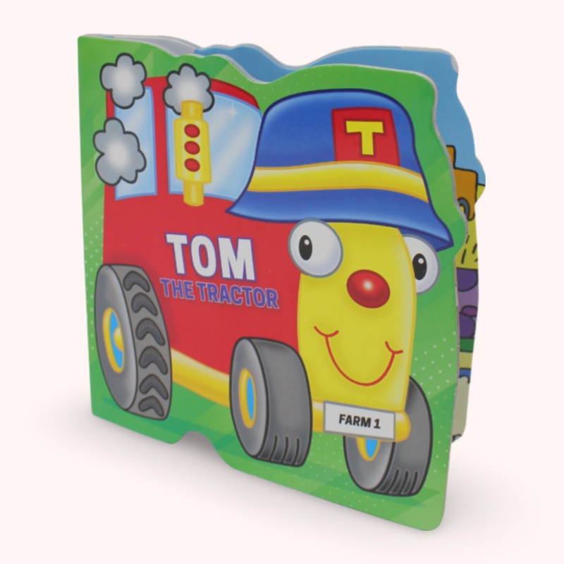 Transport Shaped Books – Tom the Tractor