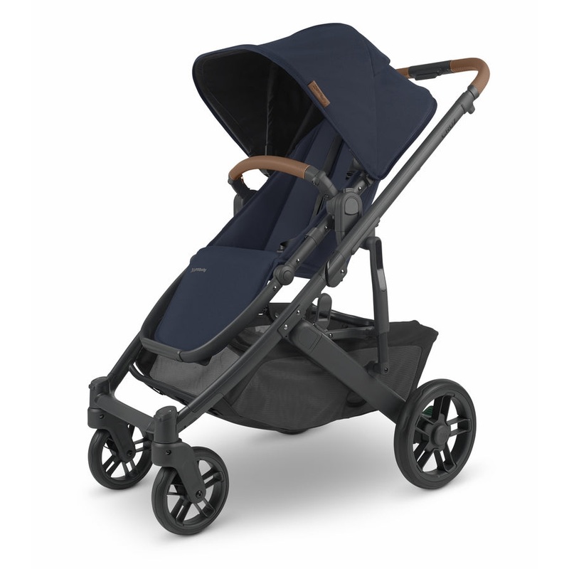 UPPAbaby OPEN BOX CRUZ V2 Stroller – Noa (Navy/Carbon/Saddle Leather)