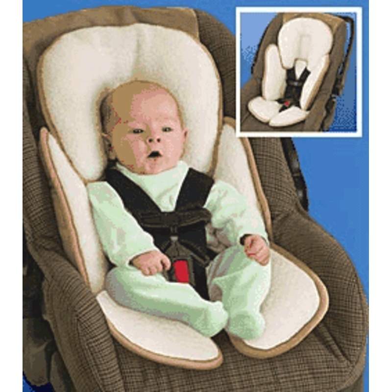 Kiddopotamus – Faux Shearling Snuzzler Complete Head & Body Support – Fawn