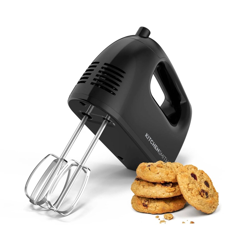 5 Speed Hand Mixer: Black, 150W