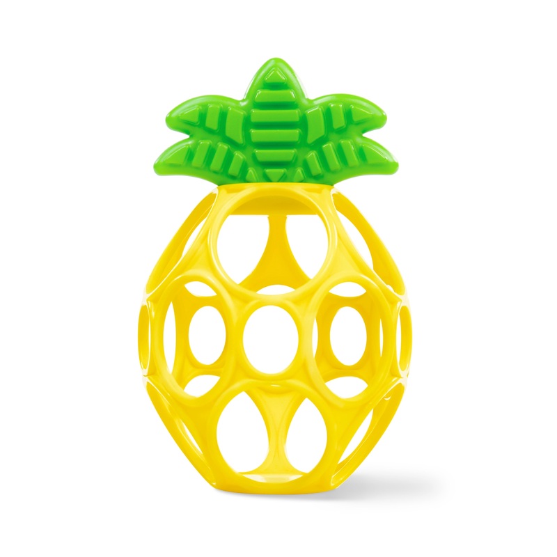 Bright Starts Hold My Own Easy-Grasp Teether Toy  Pineapple