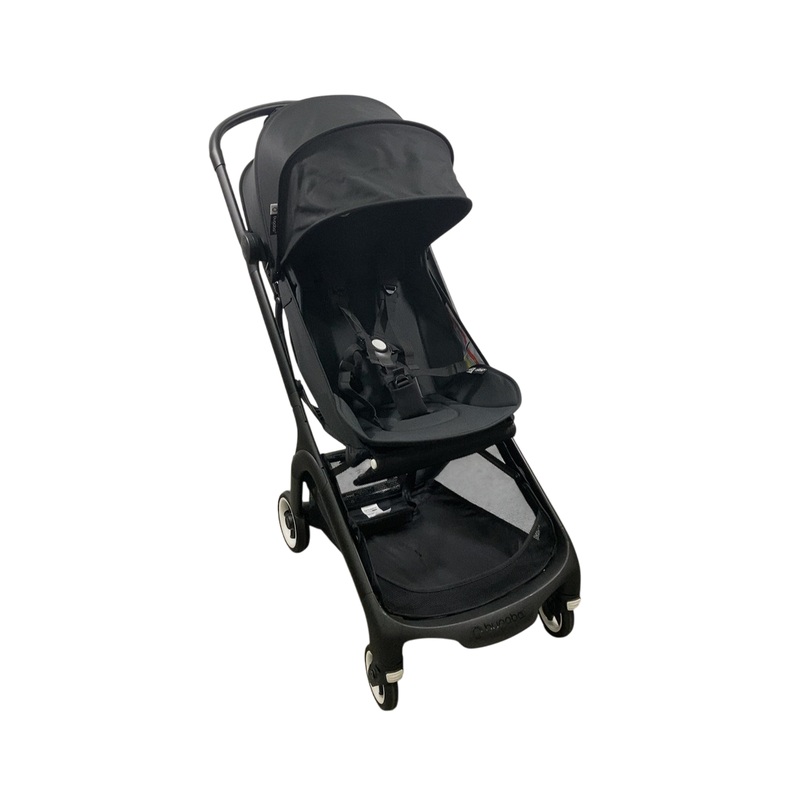 Bugaboo Butterfly Stroller, 2024, Black, Midnight Black, Midnight Black