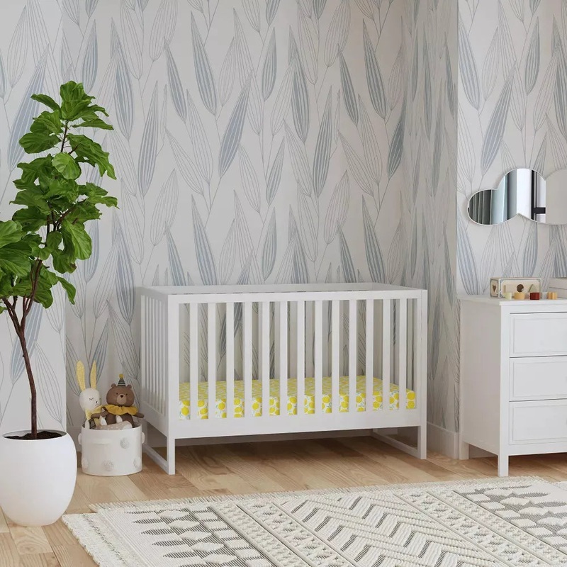 Hunter 3-in-1 Convertible Crib – White