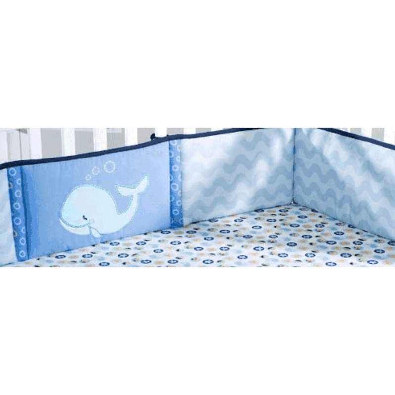 KidsLine Blue Lagoon Crib Bumper