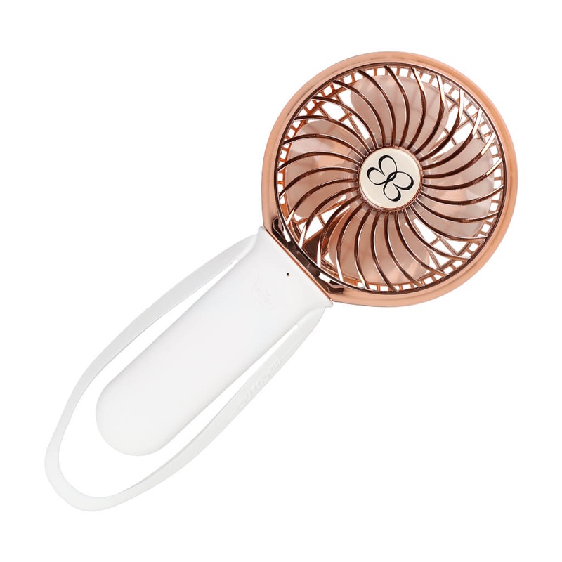 RechargeableTurbo Fan White/Rose Gold
