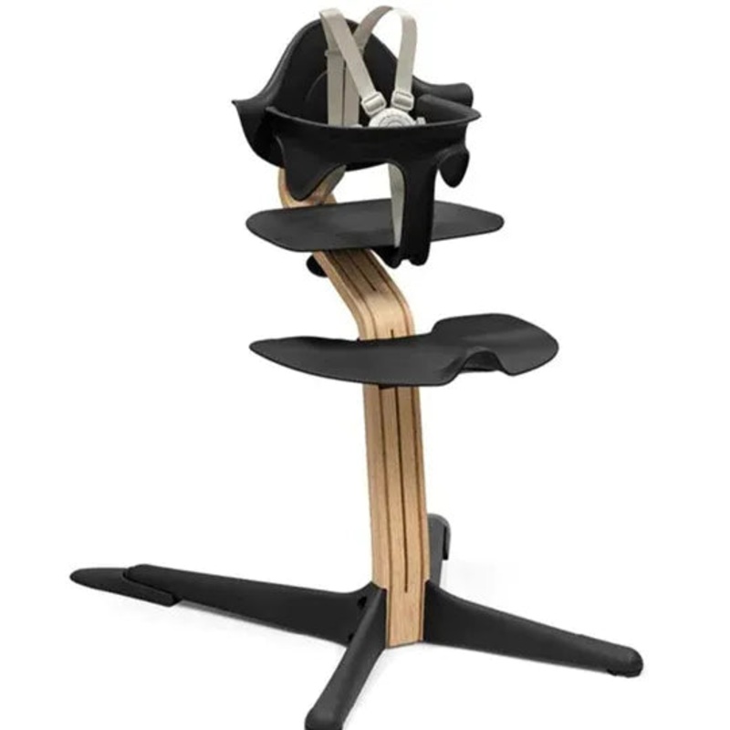 Stokke Nomi High Chair, Black/Natural  (See description)