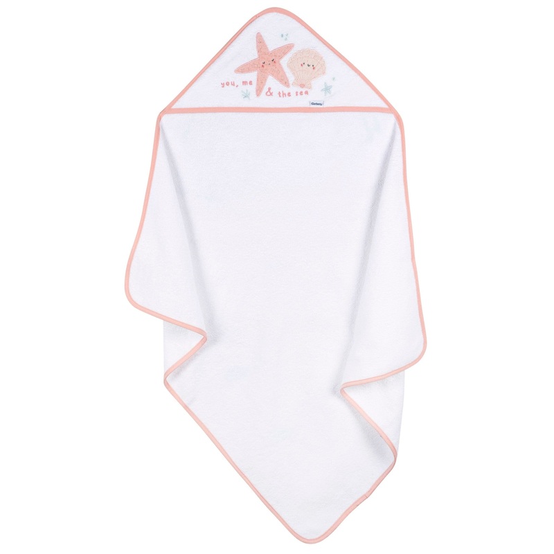 Baby Girls She Sells Sea Shells Hooded Towel