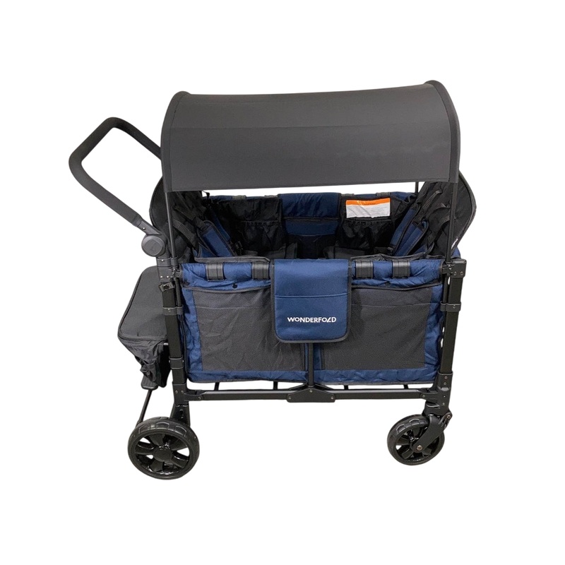 Wonderfold W4 Elite Stroller Wagon, 2023, Noble Navy