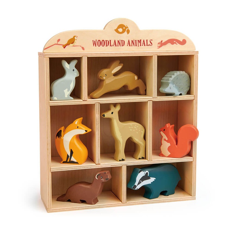 Wooden Woodland Animals