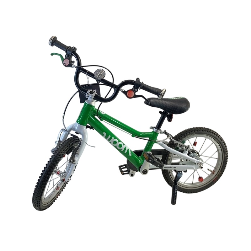Woom 2 Bike- 14, Woom Green