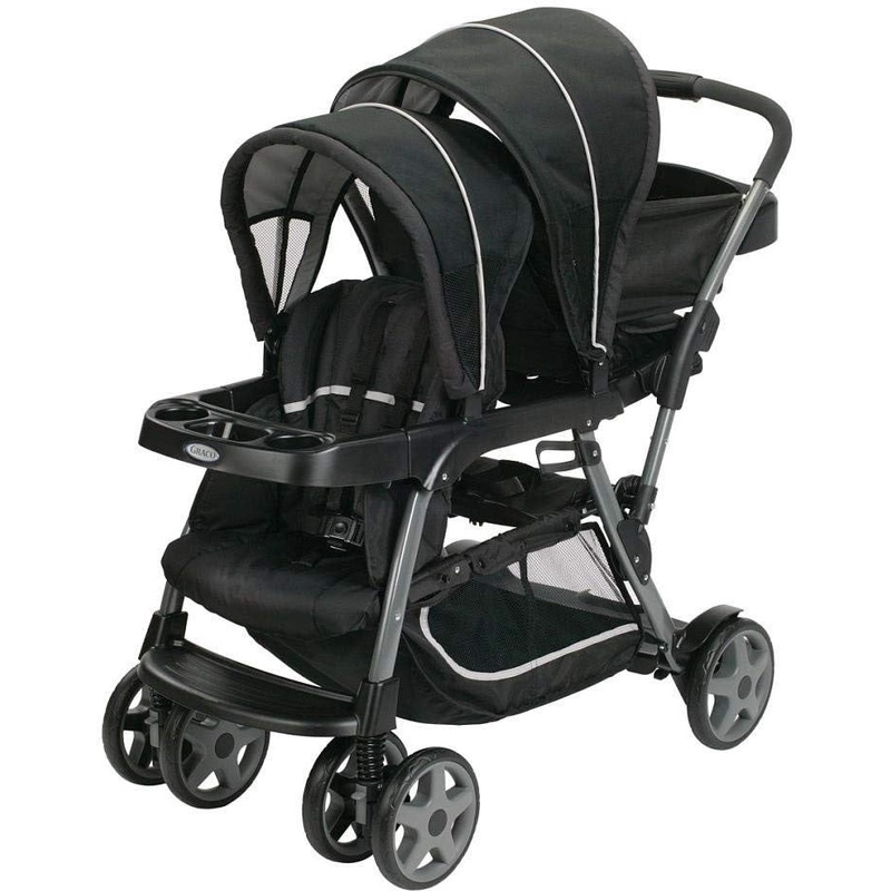 Graco Ready2Grow Click Connect Duo Stroller – Onyx
