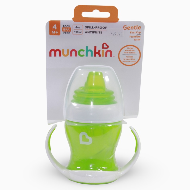 Munchkin Gentle Transition Cup 4 oz – Green 4 months +