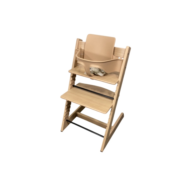 Stokke Tripp Trapp High Chair With Baby Set, 2, Oak Natural