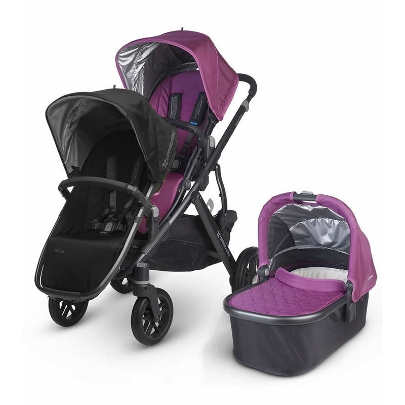 UPPAbaby 2015/2016 VISTA Stroller & 2017 RumbleSeat – Samantha/Jake