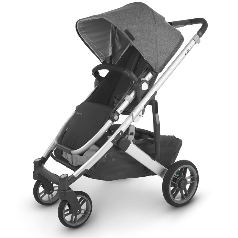 UPPAbaby Cruz V2 Stroller – Jordan (Charcoal Melange)