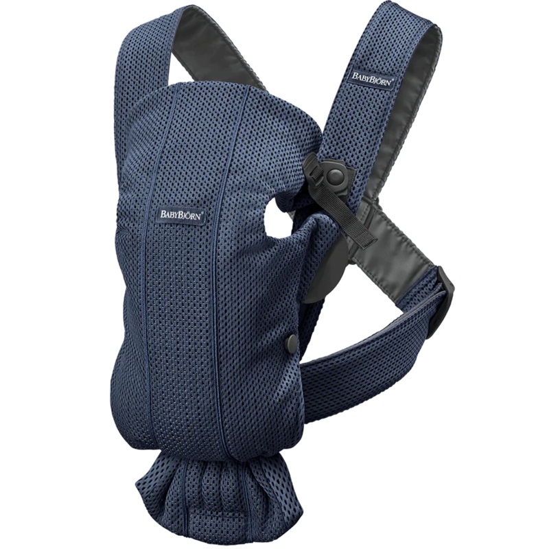 BabyBjorn Baby Carrier Mini, Navy Blue 3D Mesh
