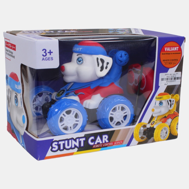 Remote Control Dog Stunt Car  Blue