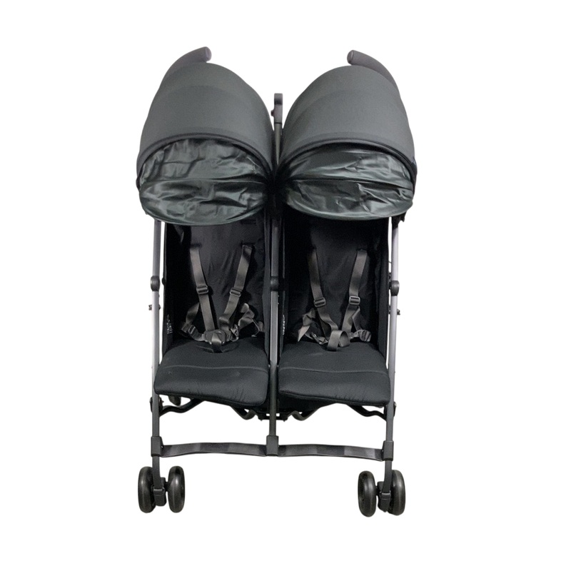 UPPAbaby G-Link V2 Double Stroller, 2024, Jake (Black)