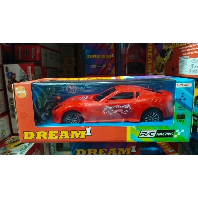 Battery Operated Dream 1 Remote Control Car for Kids Full Function – Multicolor