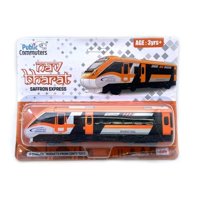Centy Nav Bharat Saffron Express – Pull Back Action