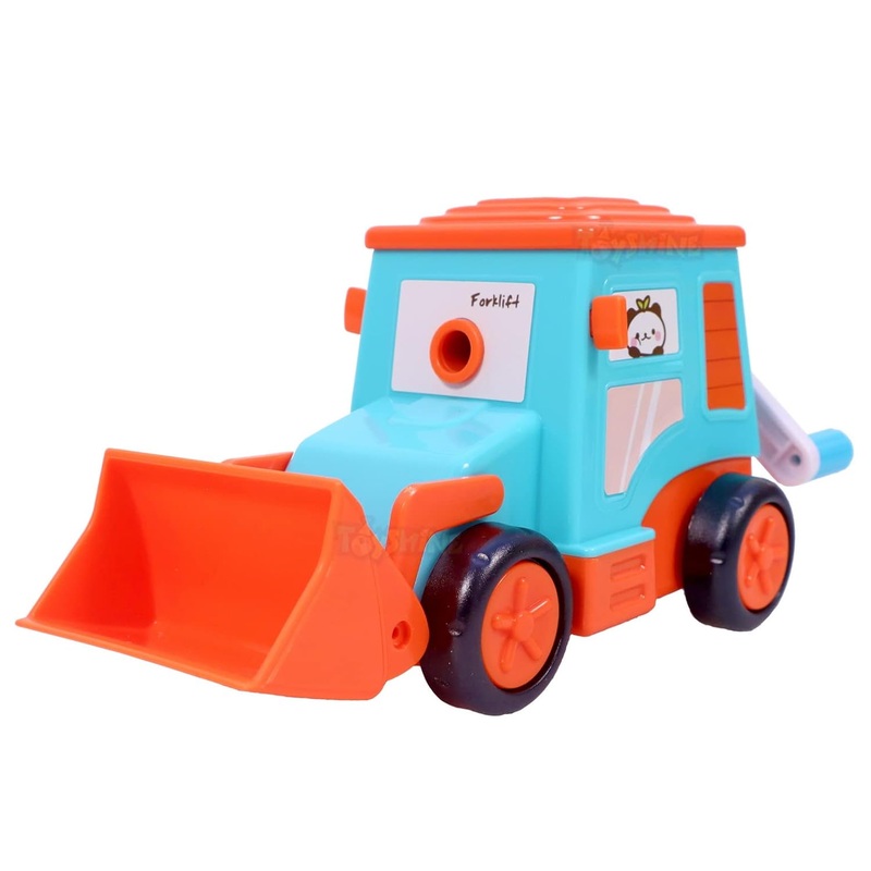 Truck Pencil Sharpeners Manual for Kids and Artists, Handheld Manual Pencil Sharpener for Pencils, Forklift – Assorted
