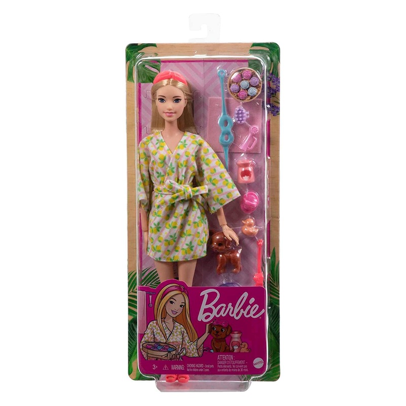 Barbie Wellness Doll Spa Day – Colour May Vary
