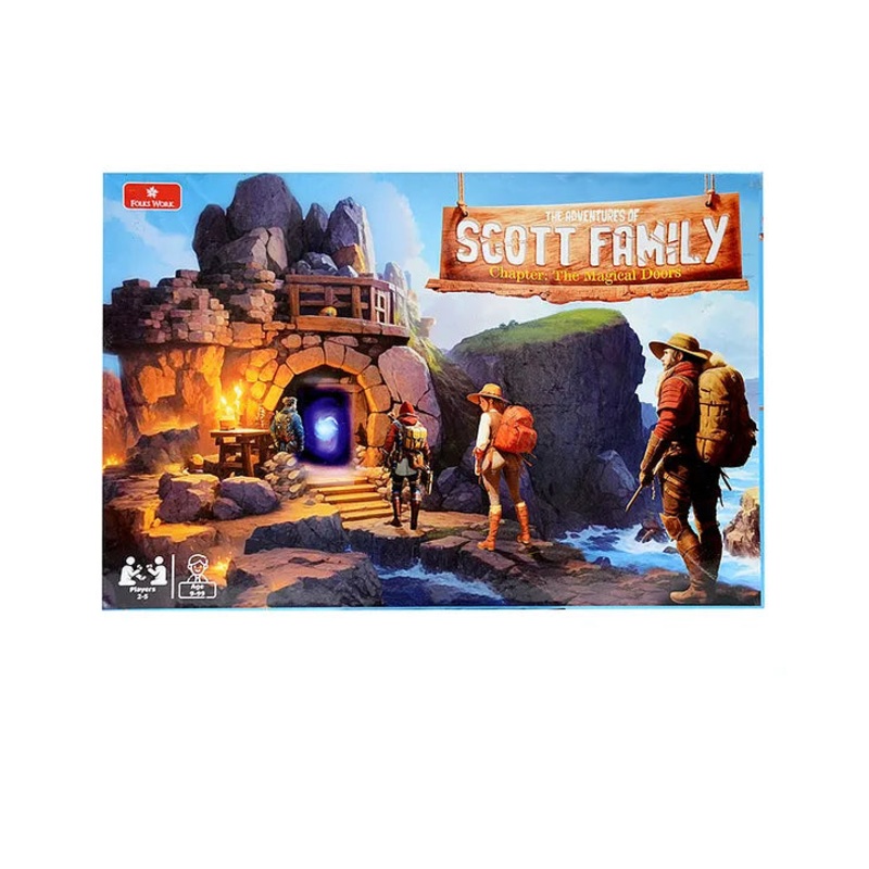 Folks Work Adventures of the Scott Family – Multicolor