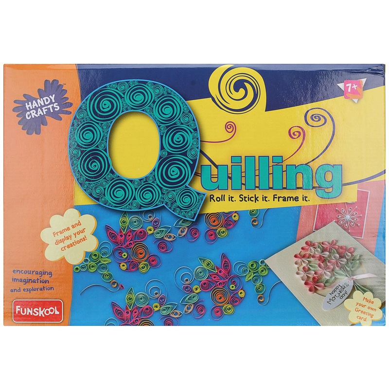 Funskool Quilling Art -Multicolor