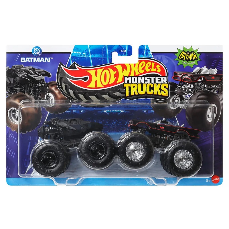 Hot Wheels DC Batman vs Batman Classic TV Series – Monster Trucks – FYJ64