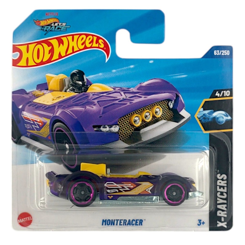 Hot Wheels Imported Premium – Short Card – Monteracer – HW X-Raycers