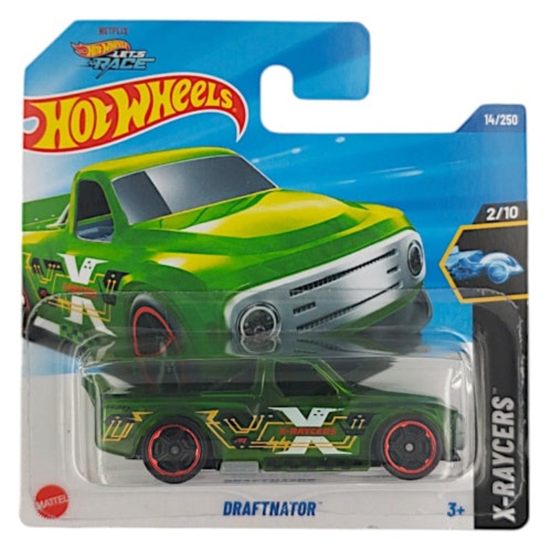 Hot Wheels Mainline – HW X-Racers – Draftnator – Long Card