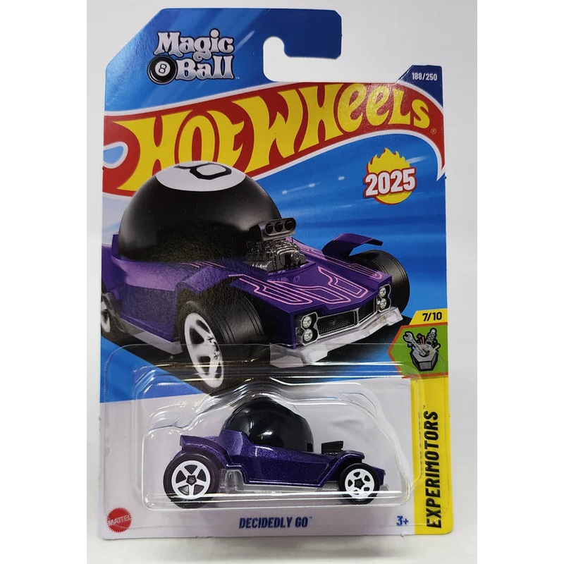 Hot Wheels Mainline – J Case – Decidedly Go – HW Experimotors – Long Card