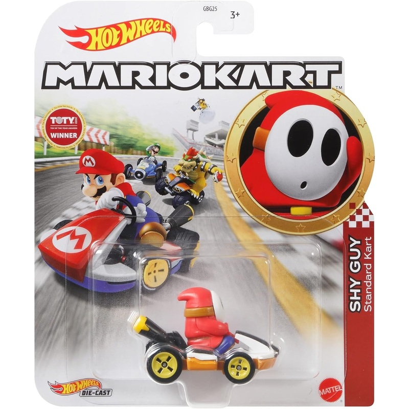 Hot Wheels Mario Kart –  Mini Cars Mattel – Shy Guy – GBG25-954T