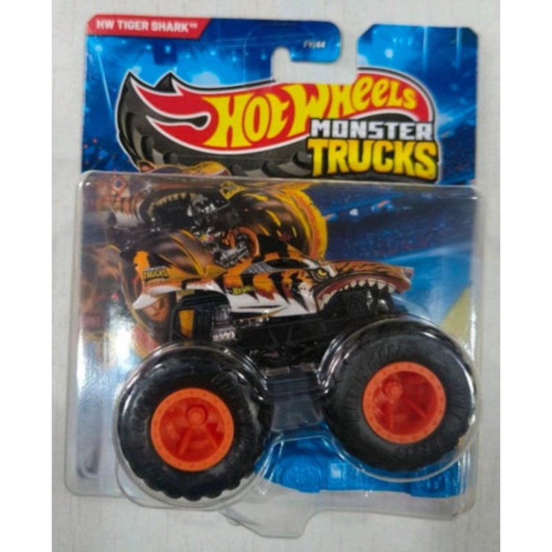 Hot Wheels Shark vs Dinos – HW Tiger Shark – Monster Trucks – FYJ44-95CL