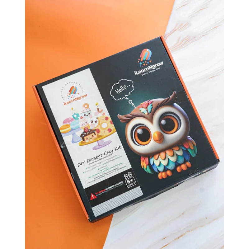 ilearnngrow DIY Dessert Clay Making kit – Multicolor
