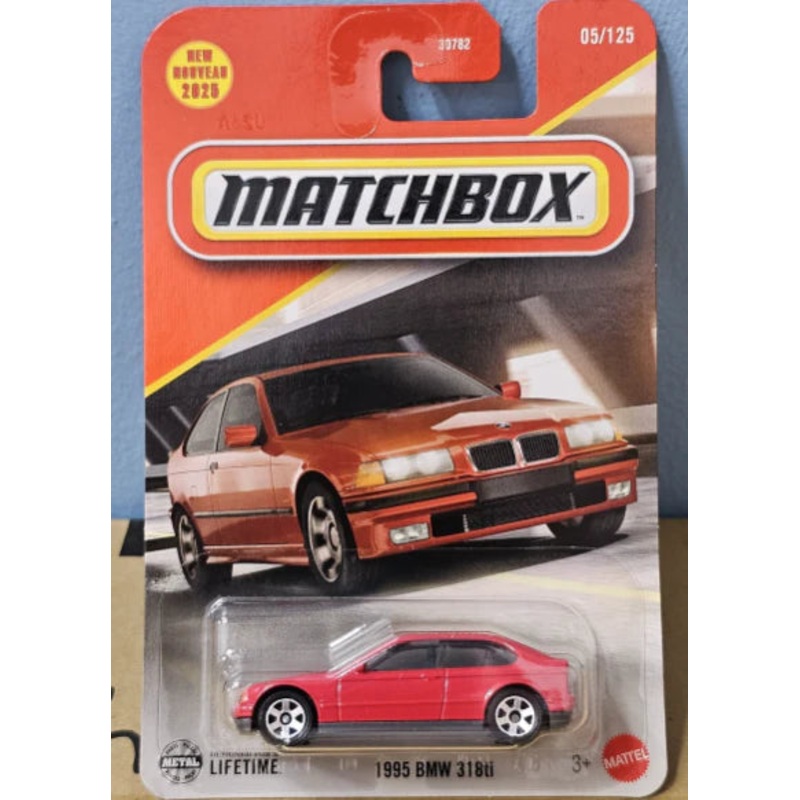 Matchbox Cars (2025) – Combo Pack of 2 Pcs – 1995 BMW 318ti & Blaze Buster II