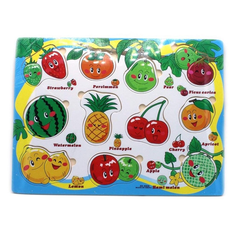 Pre-School Wooden Puzzle for Kids Jigsaw Puzzles for Baby Learning Toys