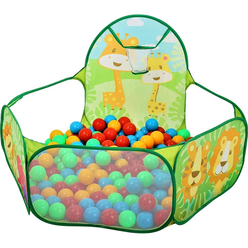 Zoo Ball Pool With 50 Balls – Multicolor